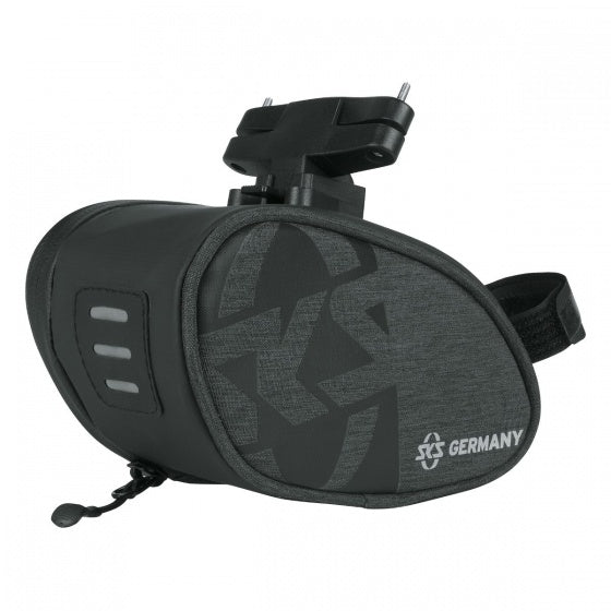 zadeltas Traveller Click polyester 800 ml zwart