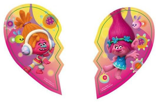 Trolls hartjes gum 2-delig
