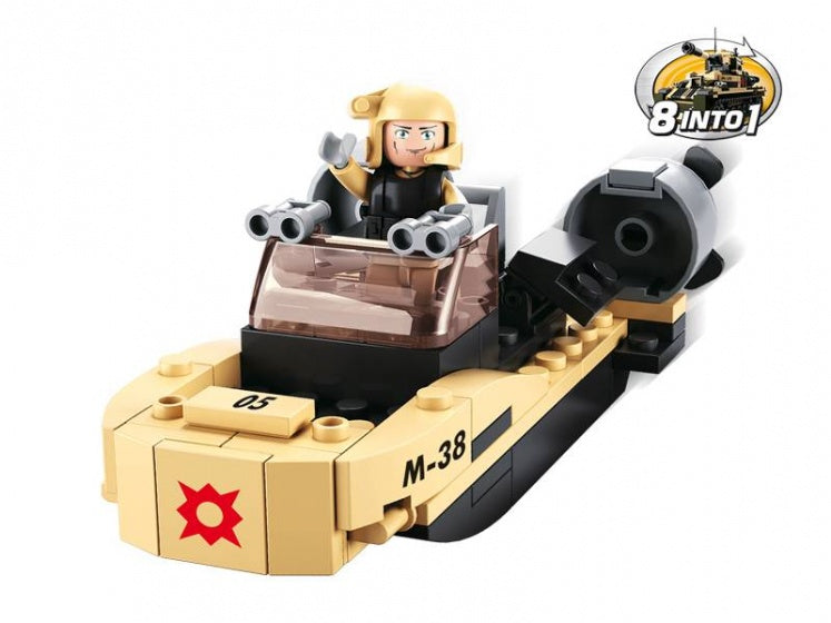 Army: aanvalsboot 8-in-1 (M38-B0587H)