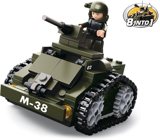 Army: gepantserd voertuig 8-in-1 (M38-B0587C)