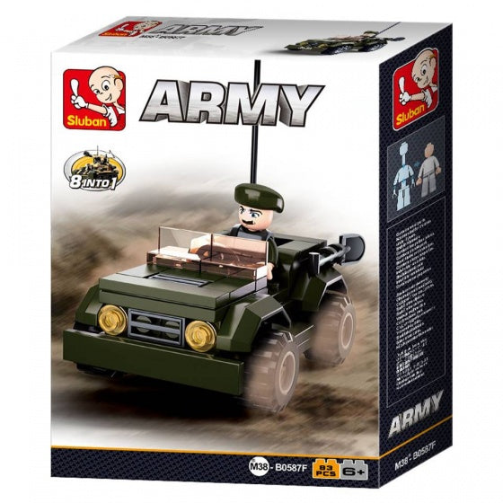 Army: jeep 8-in-1 (M38-B0587F)