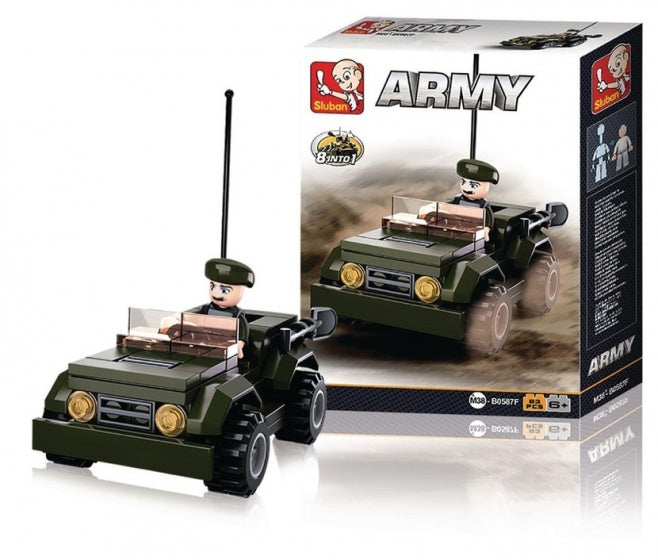 Army: jeep 8-in-1 (M38-B0587F)
