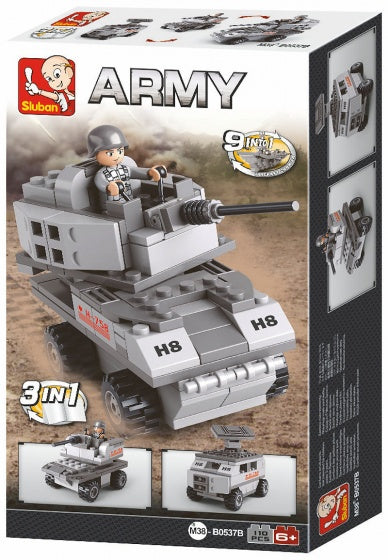 Army: pantservoertuig 3-in-1 (M38-B0537B)