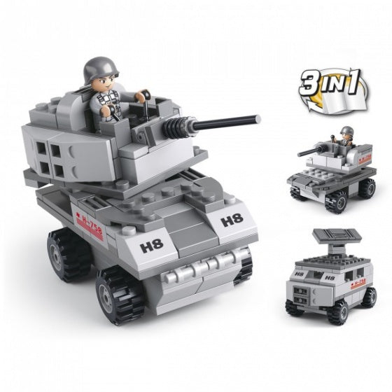 Army: pantservoertuig 3-in-1 (M38-B0537B)