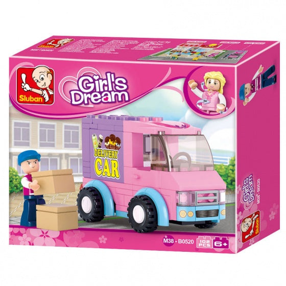 Girls Dream: bezorgwagen (M38-B0520)