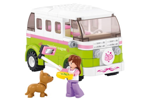 Girls Dream: kampeerwagen (M38-B0523)