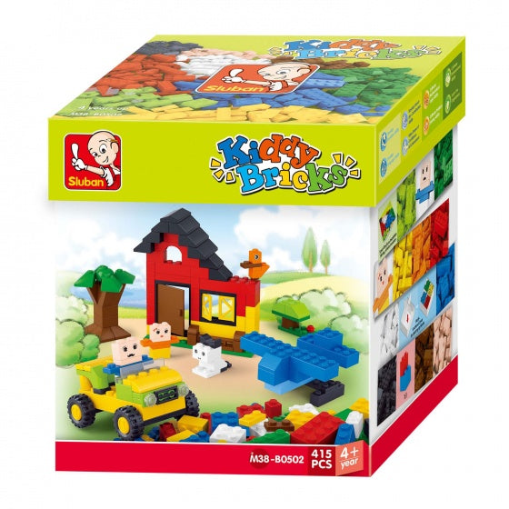 Kiddy Bricks: basisbouwstenen (M38-B0502)