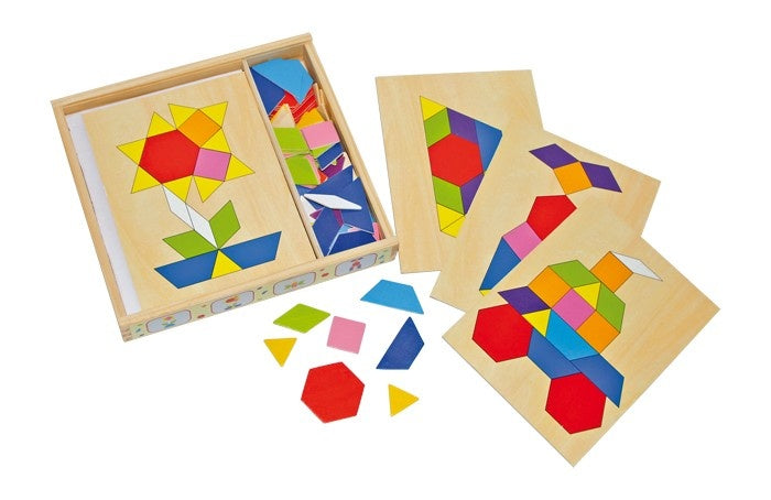 Houten Puzzel Mozaïek Box