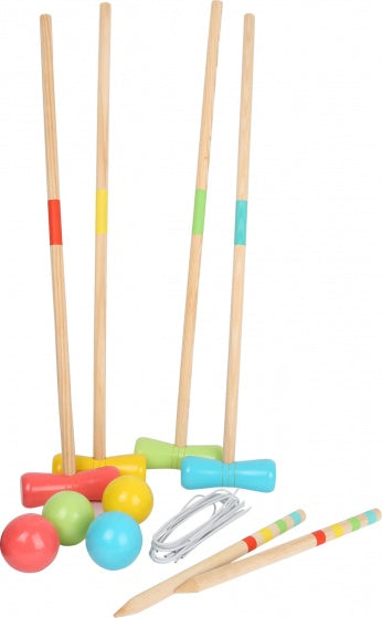 croquetset 20-delig hout