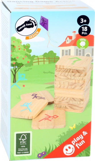dansspel Active hout 18-delig