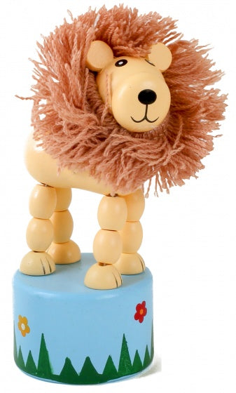 drukfiguur leeuw bruin 11 cm