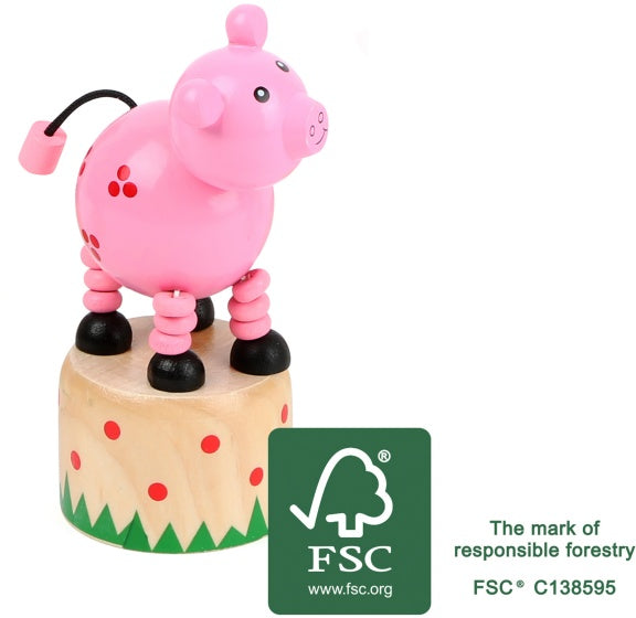 drukfiguur varken roze 4