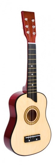 gitaar 64 x 22 x 7 cm hout lichtbruin