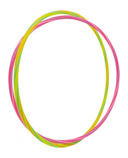 Hoela Hoep Neon Geel (71cm) en Roze (66cm)
