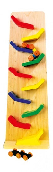 Houten Autobaan Cascadetoren Zip-ZAP