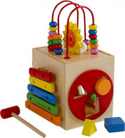 Houten Motoriek-Kubus ZON