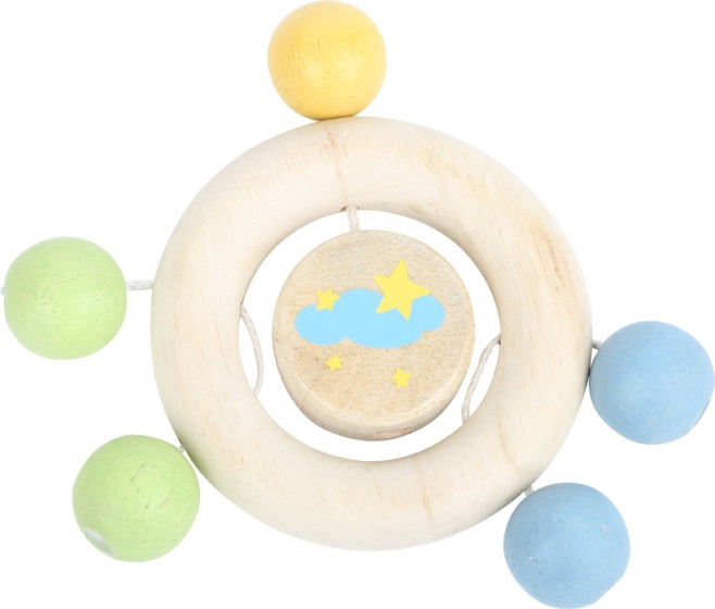 houten speelring schaap 10 cm