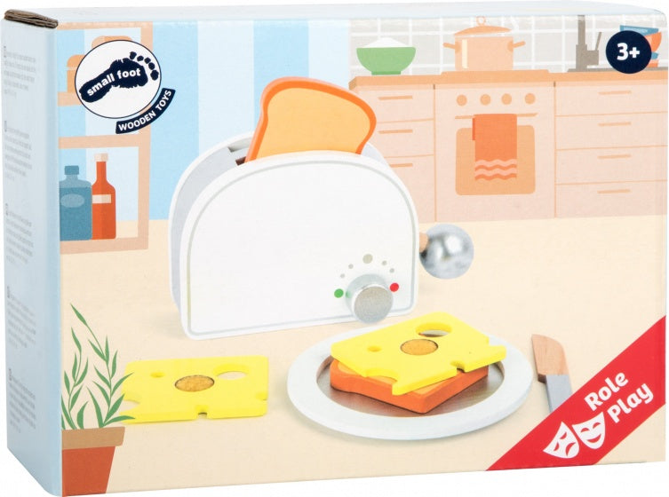 houten toaster 24 cm 7-delig