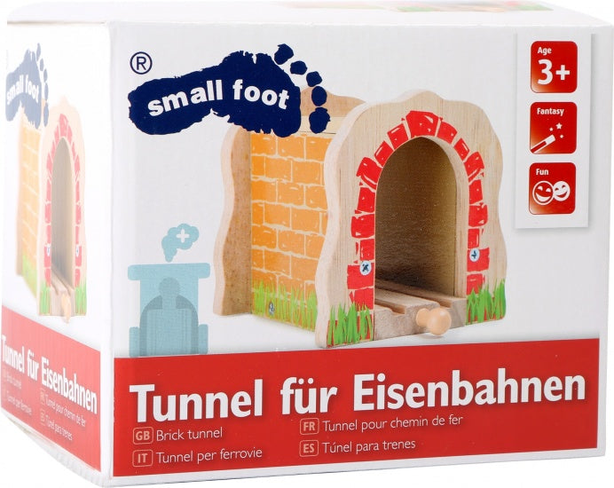 Houten Treinrail tunnel TRAINible