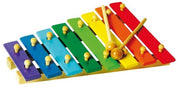 Houten Xylofoon Bont 8 Noten 23 X 31 X 5 cm