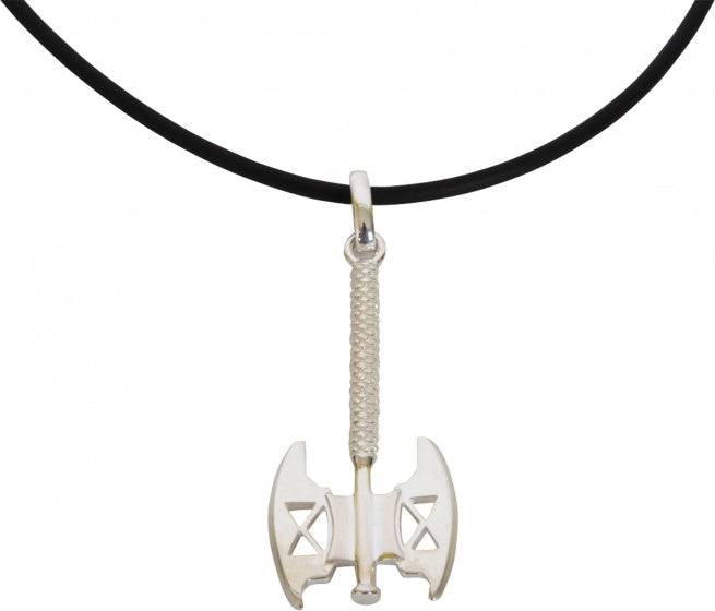 ketting met hanger Gimli's Axe 48 cm zwart/zilver