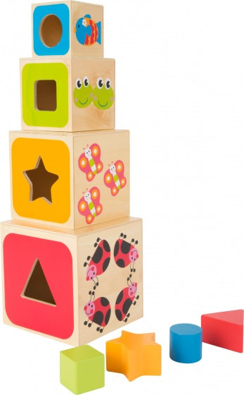 kubus stapelen ABC