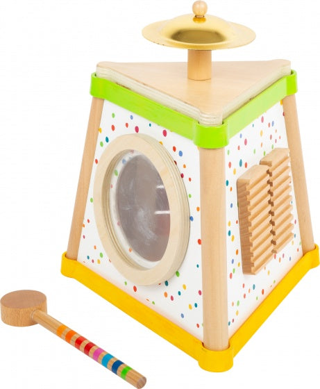 muzikale driehoek Sound junior hout 19 cm blank