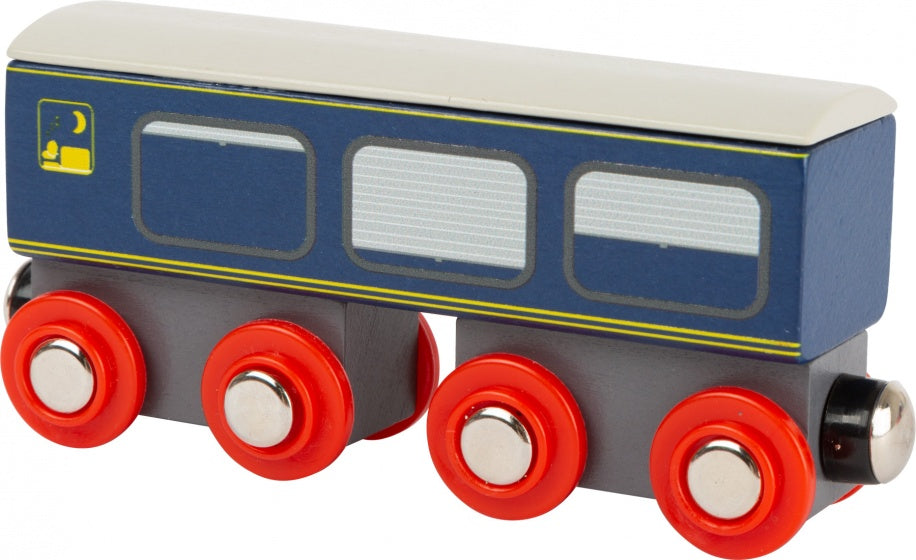 Orient Express trein blauw