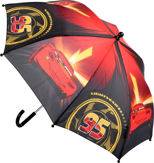 paraplu Disney Cars zwart