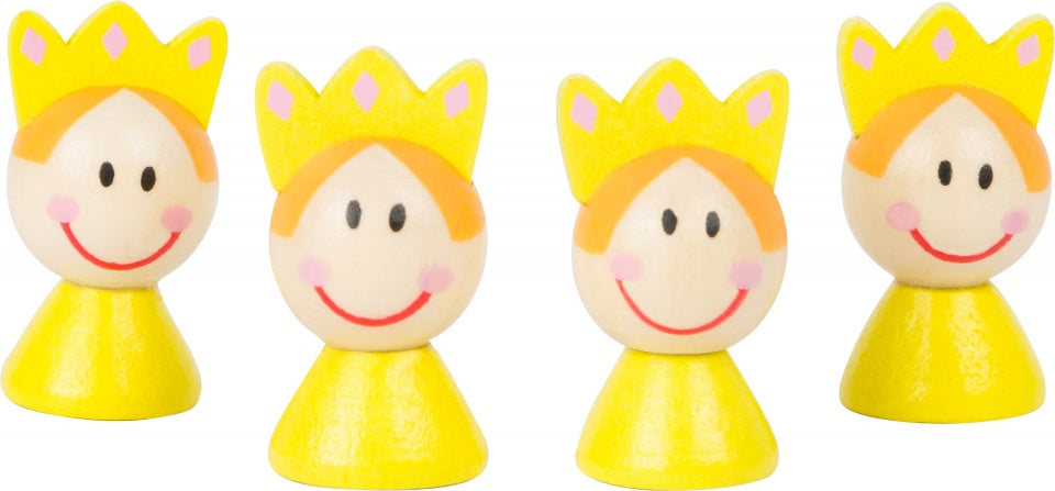 ludo Prinsessen meisjes 24 cm hout