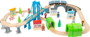 speelgoedtrein Bridge hout junior 24-delig