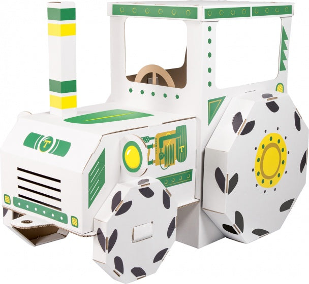 speelhuis Tractor karton junior 123 x 69 x 90 cm
