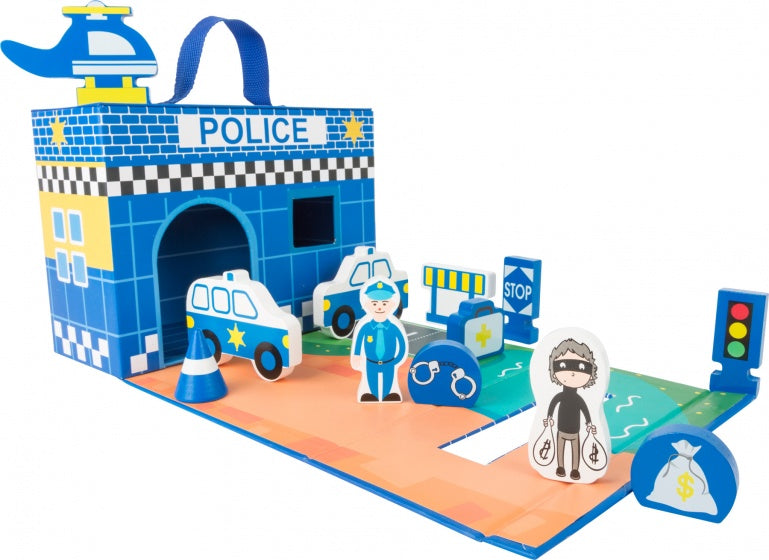 speelkoffer politiestation 25 cm