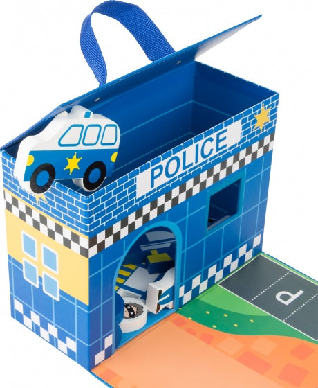 speelkoffer politiestation 25 cm