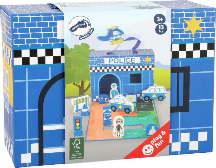 speelkoffer politiestation 25 cm