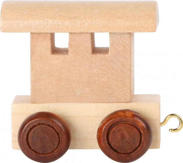treinwagon hout beige 6 x 3