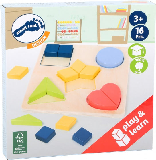 vormenpuzzel junior hout 15 stukjes