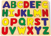 vormenpuzzel Alfabet junior hout 26 stukjes