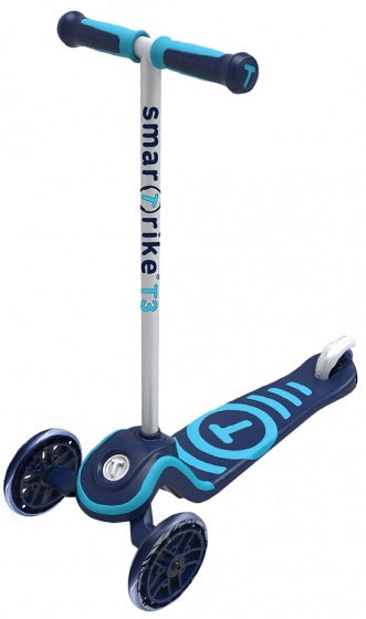 Scooter T3 Junior Voetrem Blauw