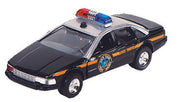 hulpdienst auto: politiewagen 13 cm zwart
