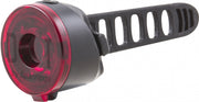 achterlicht DOT led batterij zwart/rood