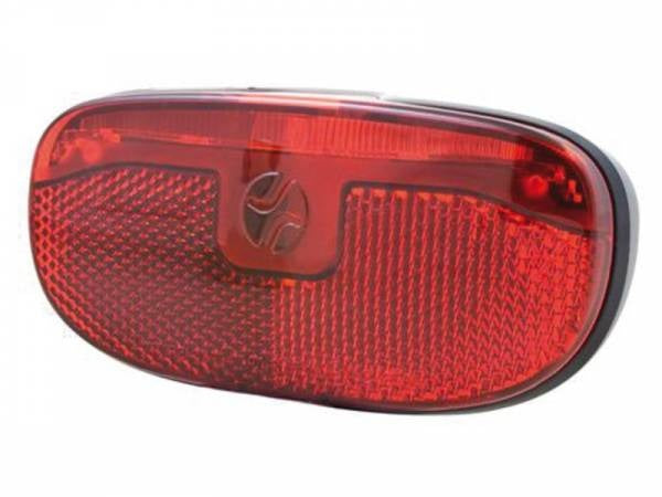achterlicht Duxo led drager batterijen rood