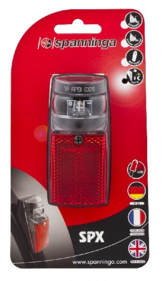 achterlicht SPX-BA batterij sensor rood