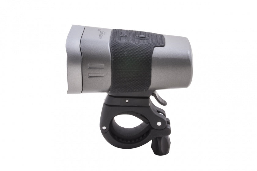 koplamp Axendo 60 Lux USB-oplaadbaar 80 m antraciet