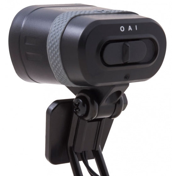 koplamp Axendo XDO led 40 Lux 50 mm dynamo zwart