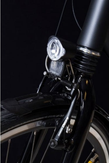 koplamp Brio XDO led 15 Lux 45 mm dynamo zwart