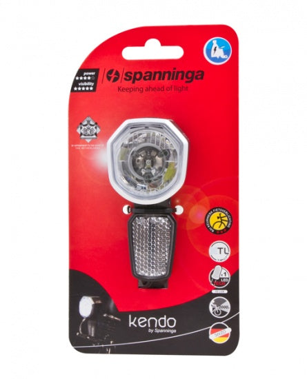 Koplamp Kendo LED 6-36V Zwart Zilver