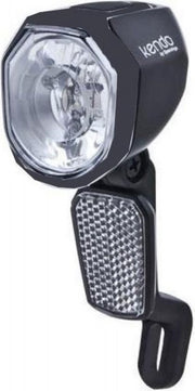koplamp Kendo XE led e-bike 6V 15 lux zwart