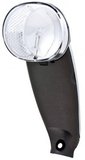 Koplamp Luceo naafydynamo LED zwart