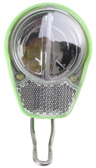 koplamp Roxeo XDA naafdynamo led groen